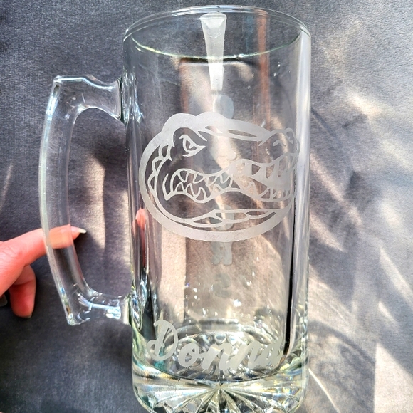 Custom Glass Beer Mug with name - Picture 9 of 10